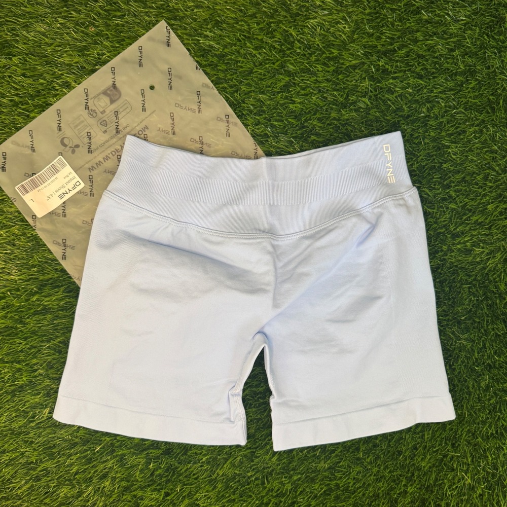 Dfyne impact shorts 4.5" ice blue large - Picture 2 of 5